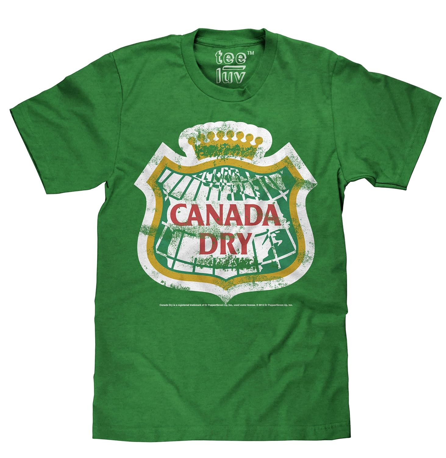 Canada Dry T Shirt Distressed Canada Dry Ginger Ale Shirt 2866 | Jznovelty