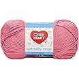 RED HEART Soft Baby Steps Yarn-Strawberry, 1 Pack, Multicolor