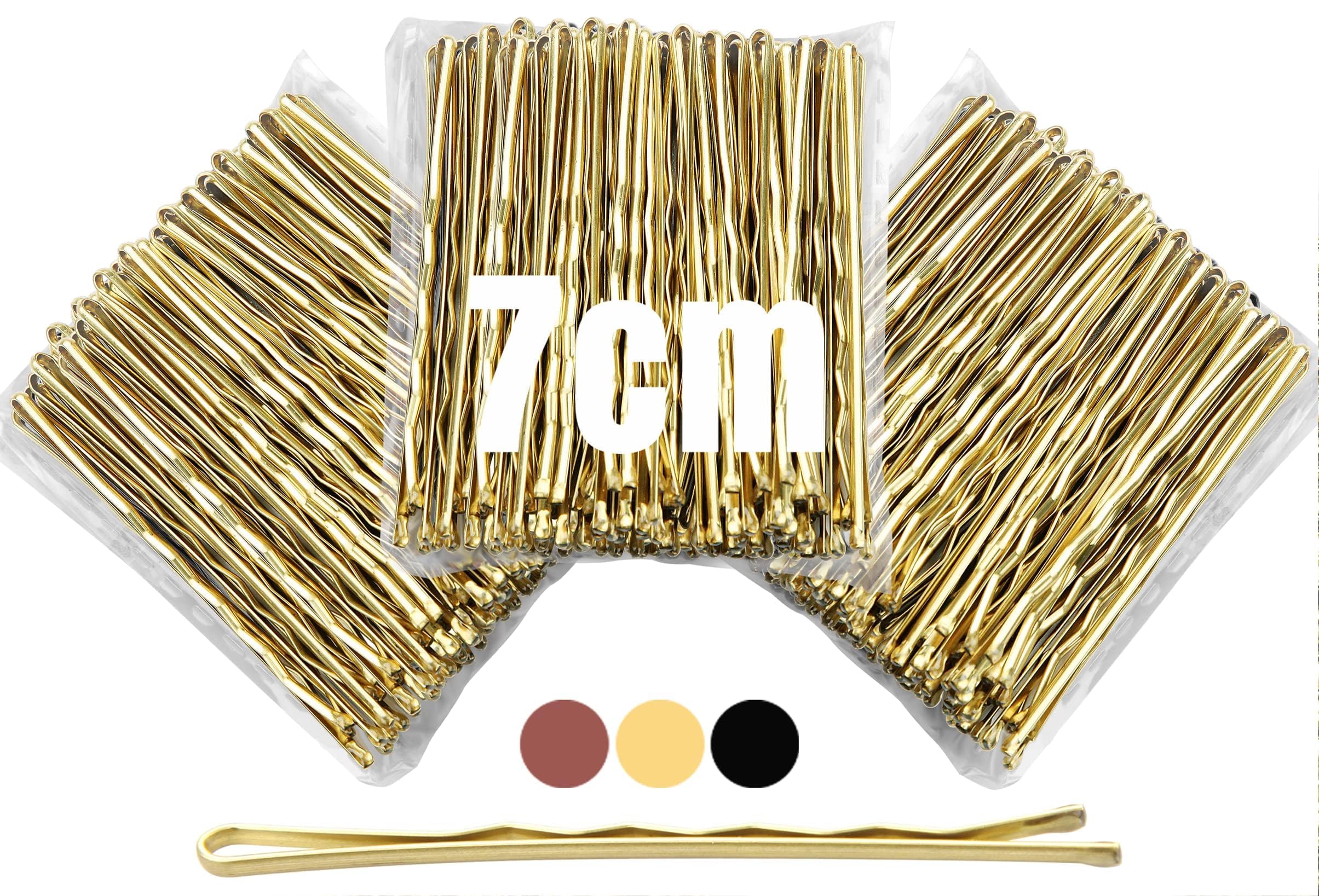 Mbmomnus 150pcs Bobby Pins Blonde 7cm/2.75in Hair Grips Hair Pins Long Kirby Grips Hair Clips for Women Girls Hair Accessories Ideal for All Types Makeup & Hair Styling