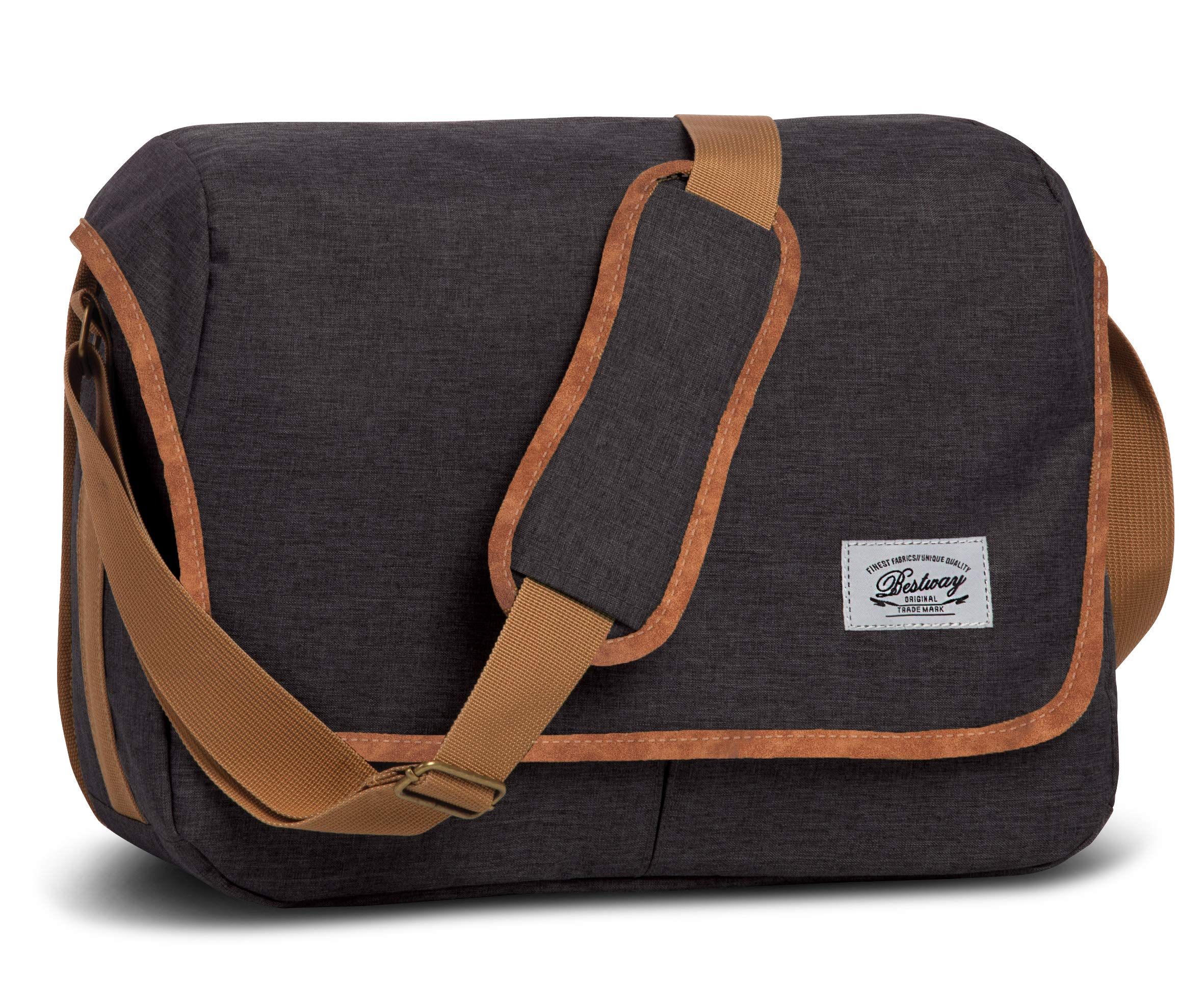 Bestway Bestway Freizeittasche Messenger Bag, 37 cm, Grey (Dunkelgrau)