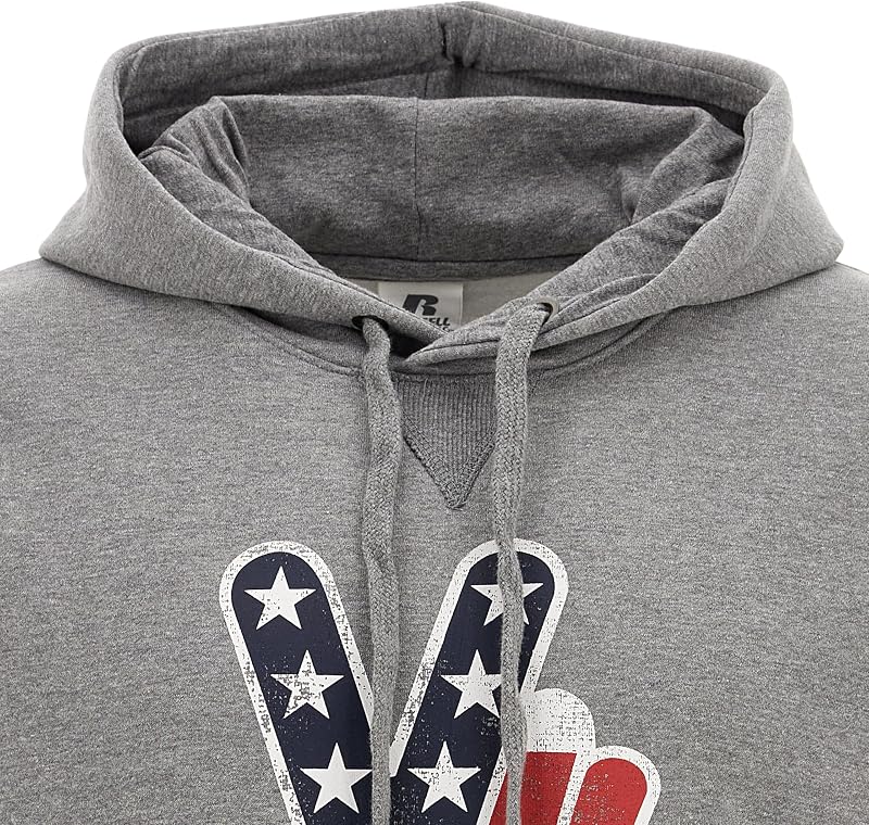 Herren Pullover Hoody Tunika Zum Stillen, Collegiate Grey Marl, M EU