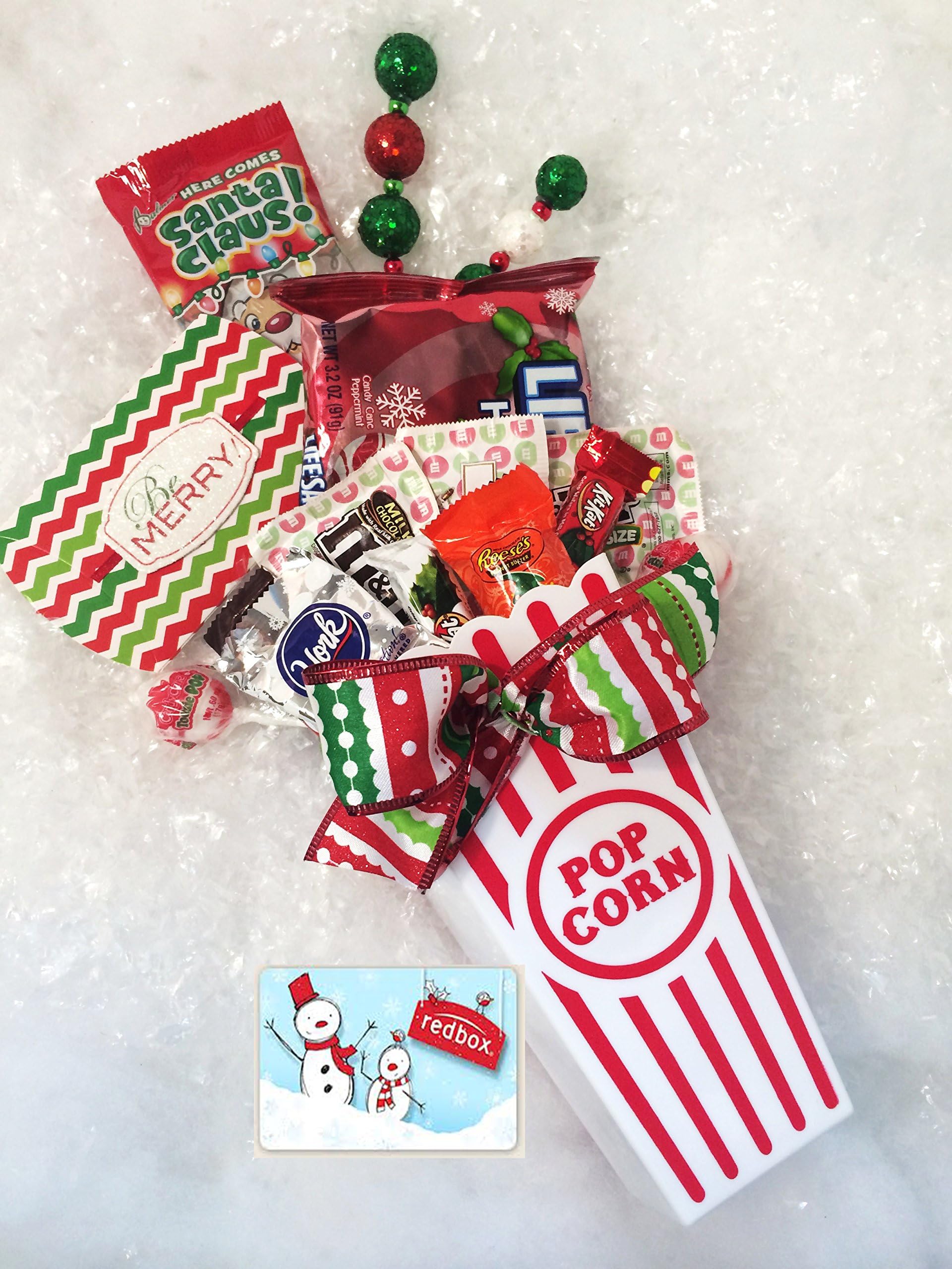 Merry Christmas to All and to All a Movie Night - Holiday Themed Redbox Gift Basket