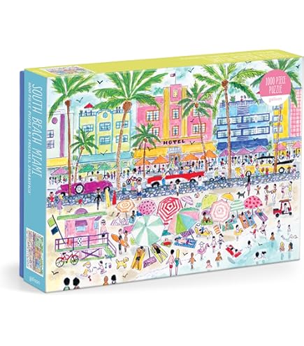 Amazon.com: Galison Needlepoint A to Z Panoramic Puzzle, 1000