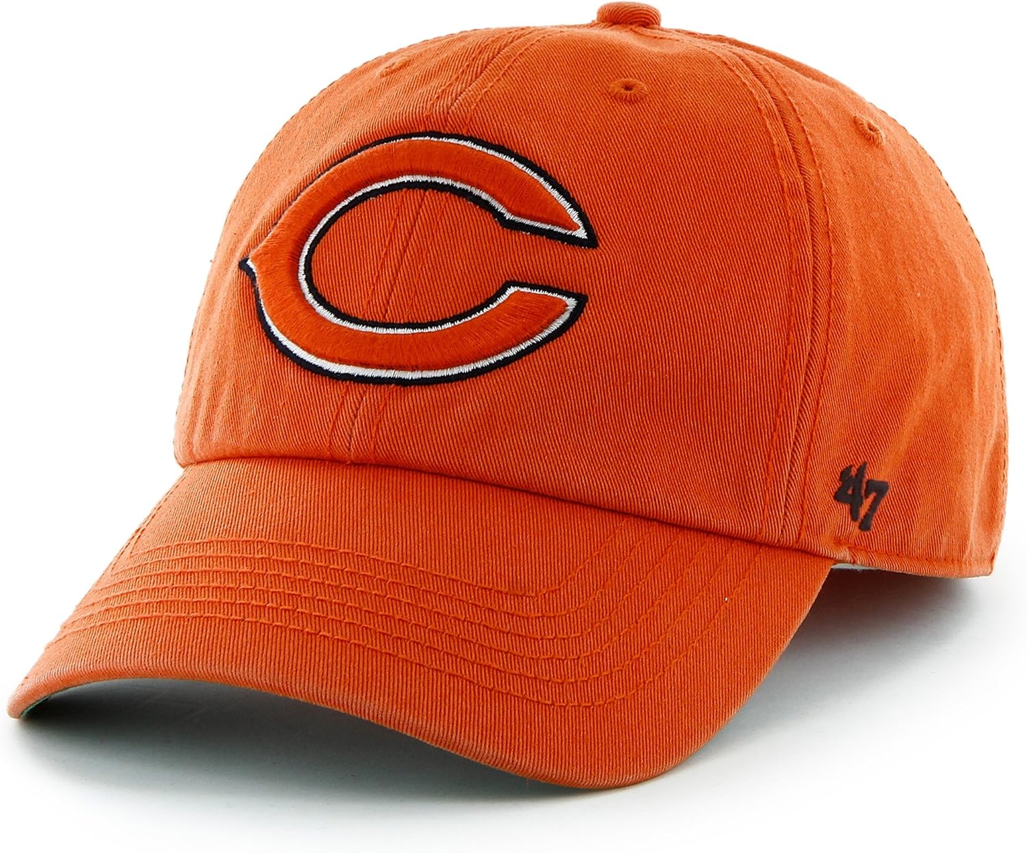 NFL Chicago Bears '47 Brand Franchise Fitted Hat, Orange