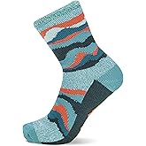 Merrell Men's and -Women's Double Layer Brushed Crew Socks-1 Pair Pack-Unisex Arch Support and Odor Fighting Technology