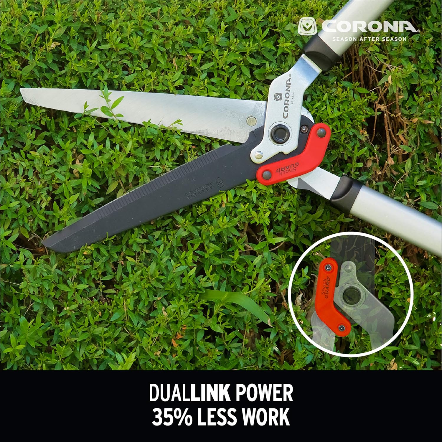 Corona HS 4344 DualLINK Extendable Hedge Shear : Garden & Outdoor