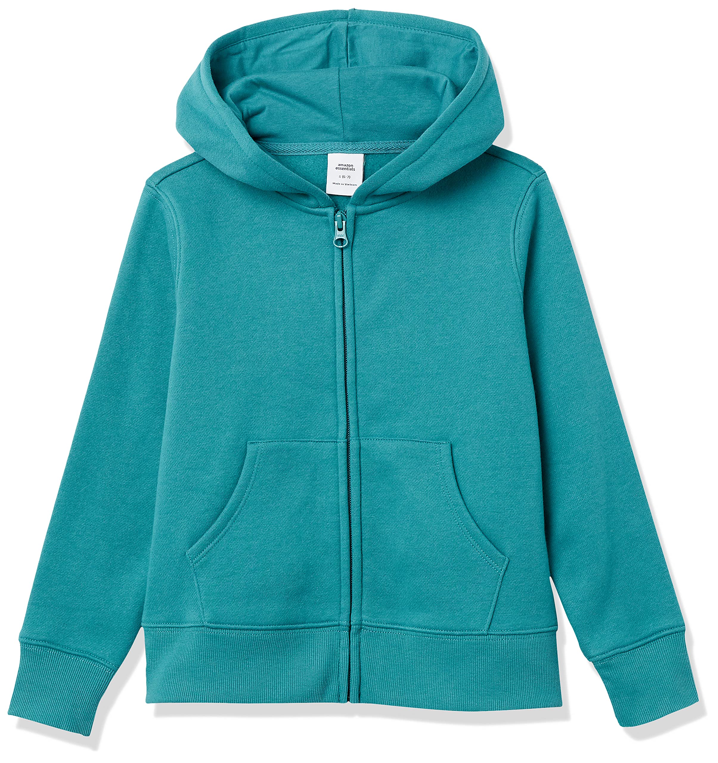 Amazon Essentials Girls' Fleece Zip-Up Hoodie
