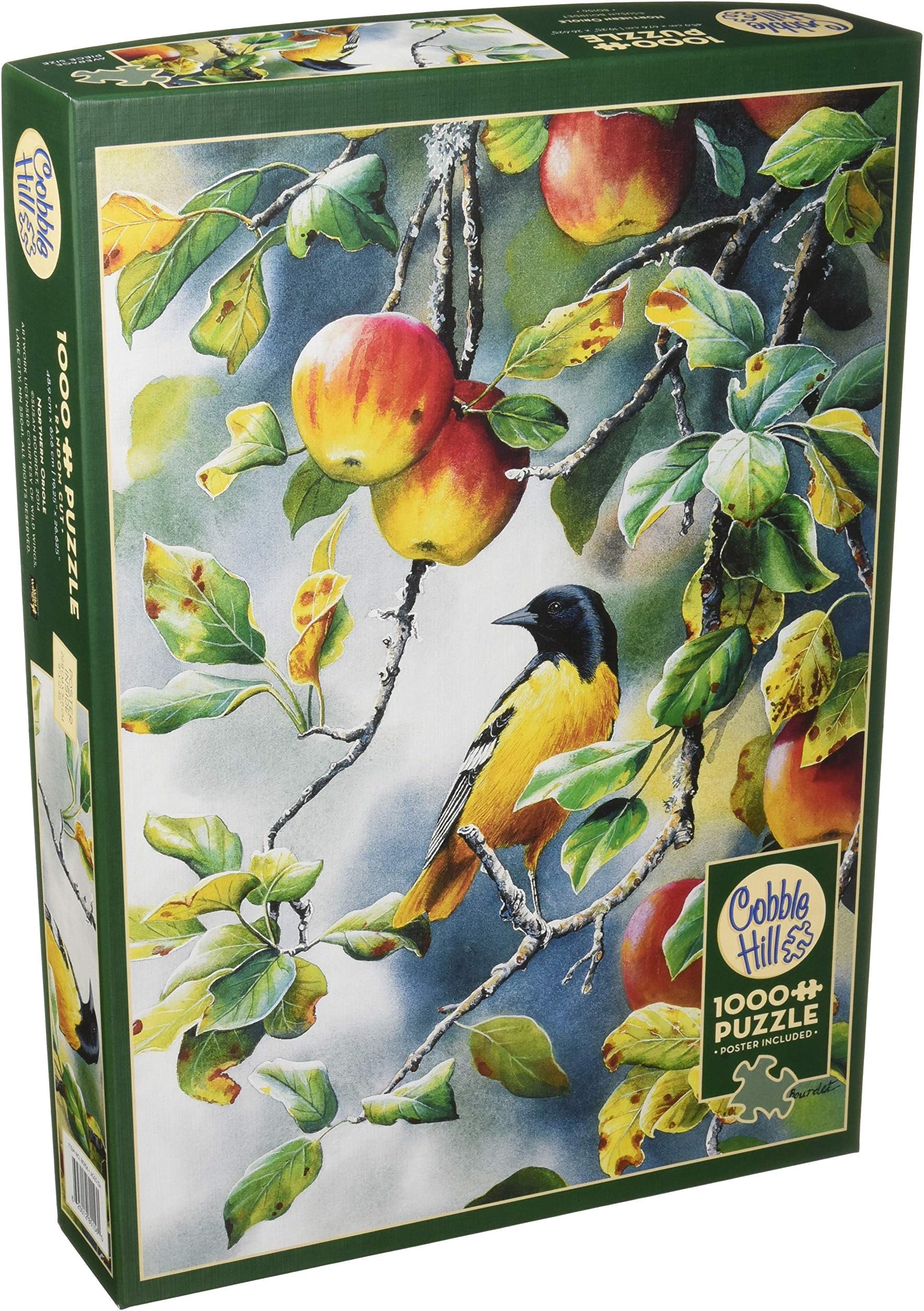 Cobblehill 80156 1000 pc Northern Oriole Puzzle, Various