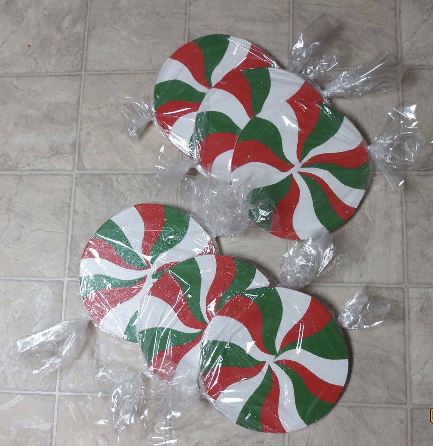 CHRISTMAS CANDY WOOD OUTDOOR YARD ART HOLIDAY DECORATIONS