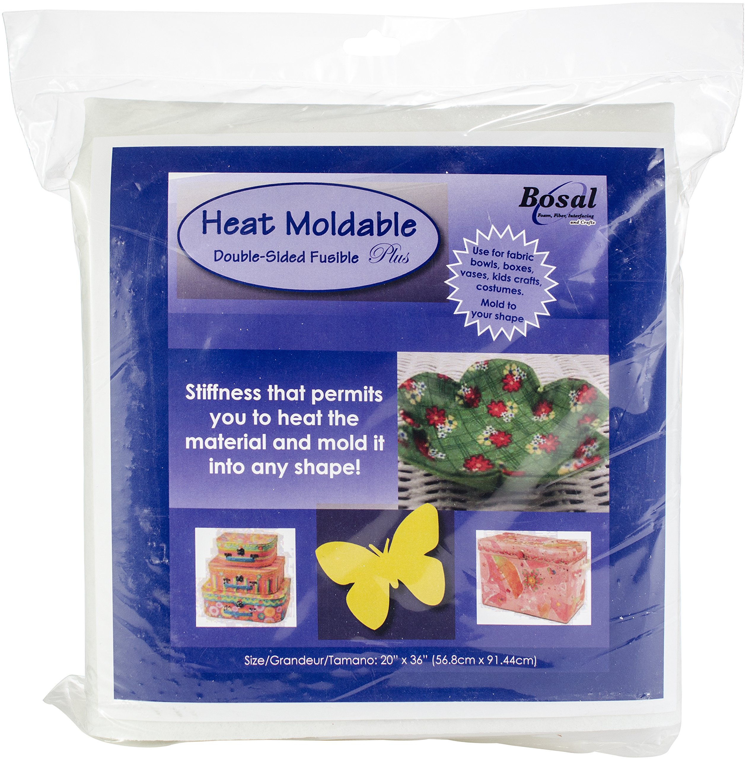 Bosal Heat Moldable Stabilizer Double-Sided Fusible-20 inch x 36 inch