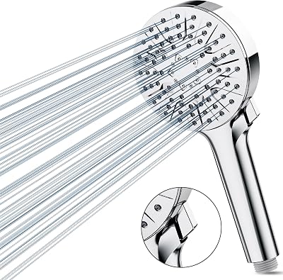 Magichome 6 Mode High Pressure Shower Head with One-Touch Mode Switch