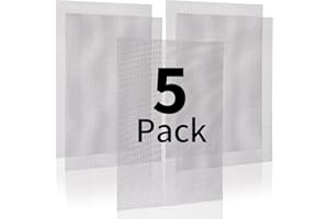 REASTAR 5 Pack 12×8 Inch Wire Mesh Screen, 20 Mesh Stainless Steel Mesh, No Rust Sturdy Metal Mesh Screen for DIY Projects, Vent, Cage, Filter Mesh, Garden, Window Screen