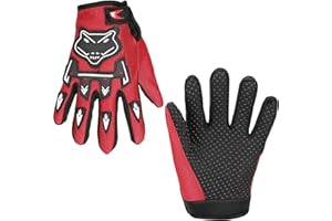 TOKCKYBL Kids Dirt Bike Gloves - Youth Motorcycle Gloves for Boys & Girls