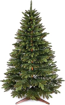 Weihnachtsbaum künstlich 180cm – Naturgetreu, Besonders dichte Zweige 