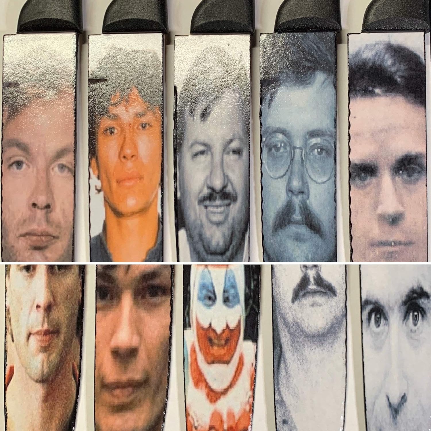 Amazon Com Serial Killer Horror Kitchen 5 Chef Knife Set Handmade