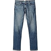 Huckberry Flint & Tinder Men's All-American Stretch Denim, Made in The USA Men's Jeans, Rugged & Comfortable Blue Jeans