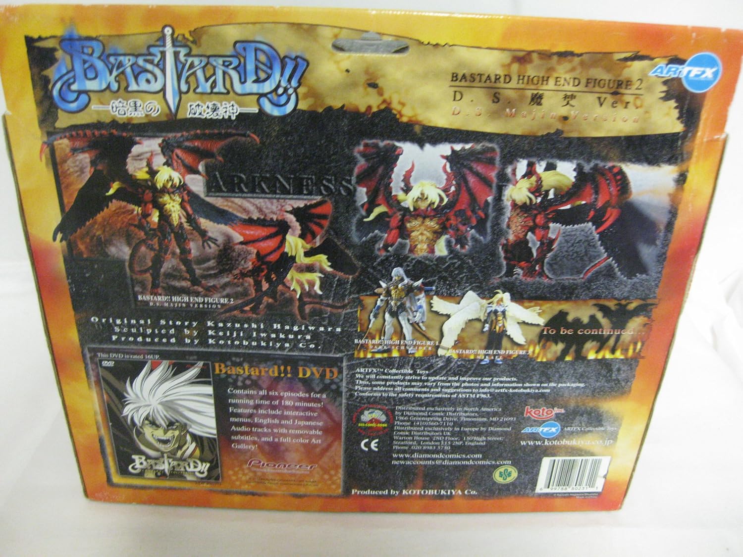 Amazon Com Art Fx High End Figure Series Bastard High End Figure 2 D S Majin Version Toys Games