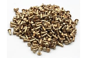 WICKS AIRCRAFT 3/32" Solid Aluminum Rivets, 1/4" Long, 1/8 Lb. Pack of 375. Hard Aluminum, MS20470AD3-4 Aircraft Rivet