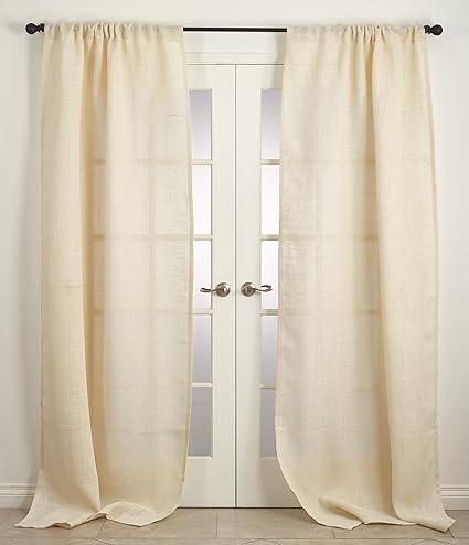 Amazon Com Saro Lifestyle Rustic Farmhouse Style Burlap Jute