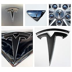 Logo Decal Wrap for Tesla Model X, 14-pc Set