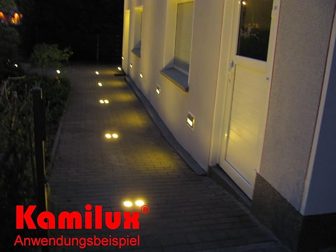 Led Einbauleuchte Hauswand Eek A Terrasse Treppe Mauer