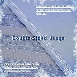 EMME Cooling Blanket Queen Size, Bed Summer Blanket