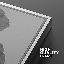 MUDECOR Framed Canvas Print Wall Art Set Monochrome
