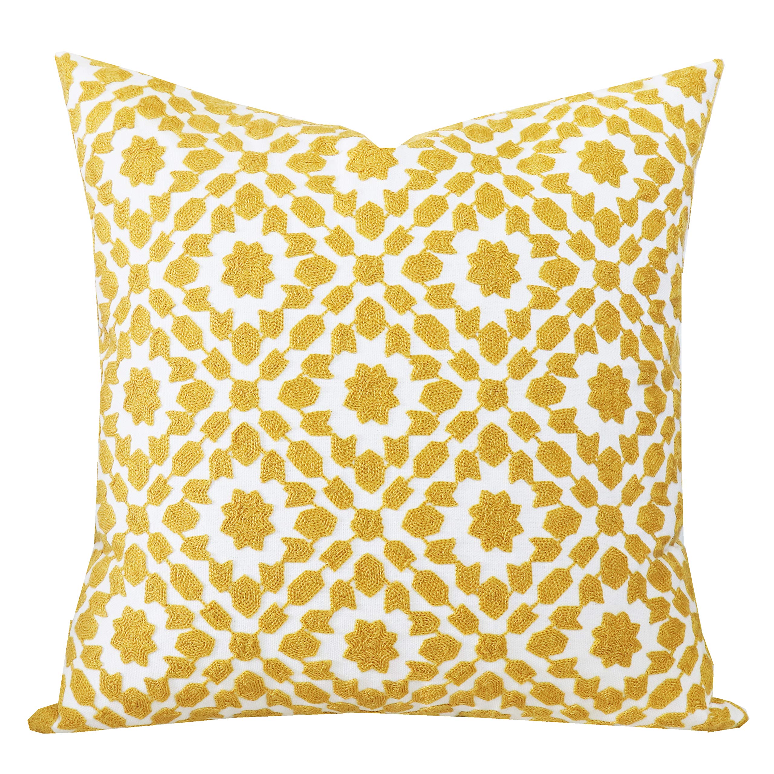 throw pillow covers yellow