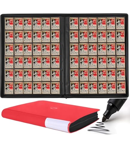 Amazon.com: Rayvol Premium 2300 Pockets Card Binder, Large 36-Pocket 2000+  Ringless Trading Card Album