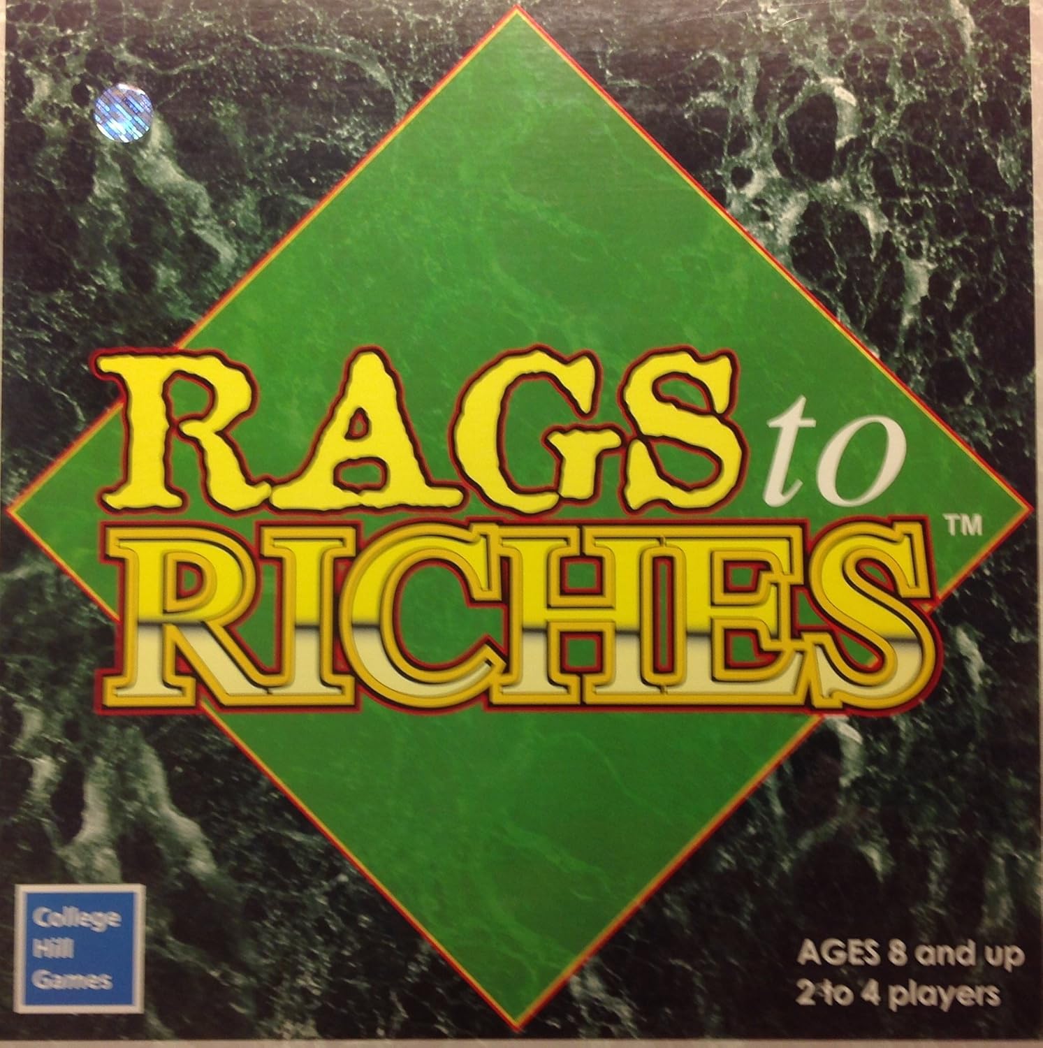 Vintage 2003 Rags to Riches Board Game Toys & Games