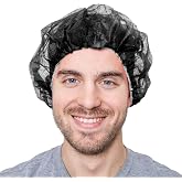 Unisex Polypropylene Bouffant Caps [100 | 1000 | BLACK | WHITE | BLUE | RED |ORANGE | GREEN | 21" | 24" | 28"]