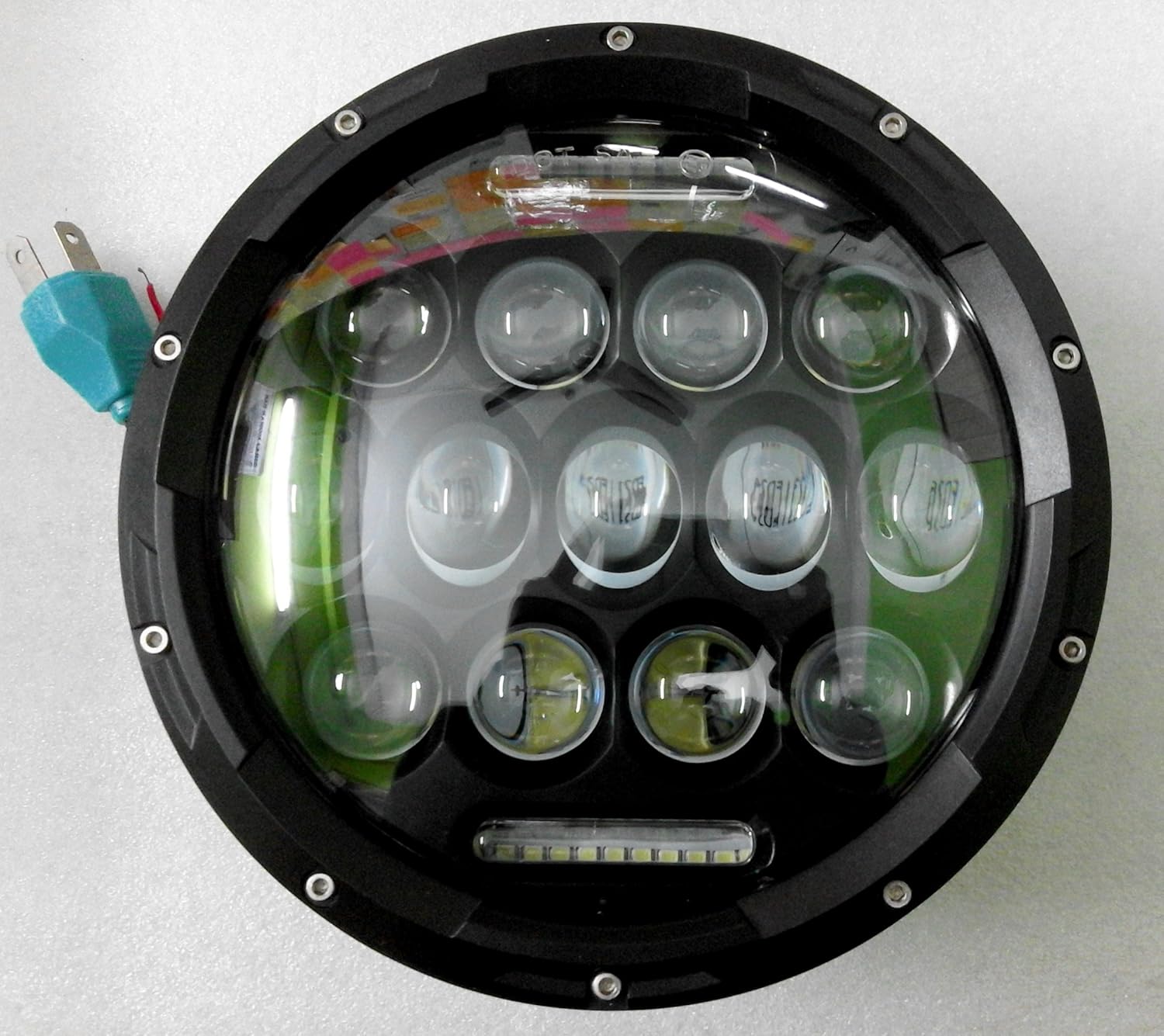 ROYAL ENFIELD 15LED HEADLIGHT ASSEMBLY FOR ALL CLASSIC/THUNDERBIRD