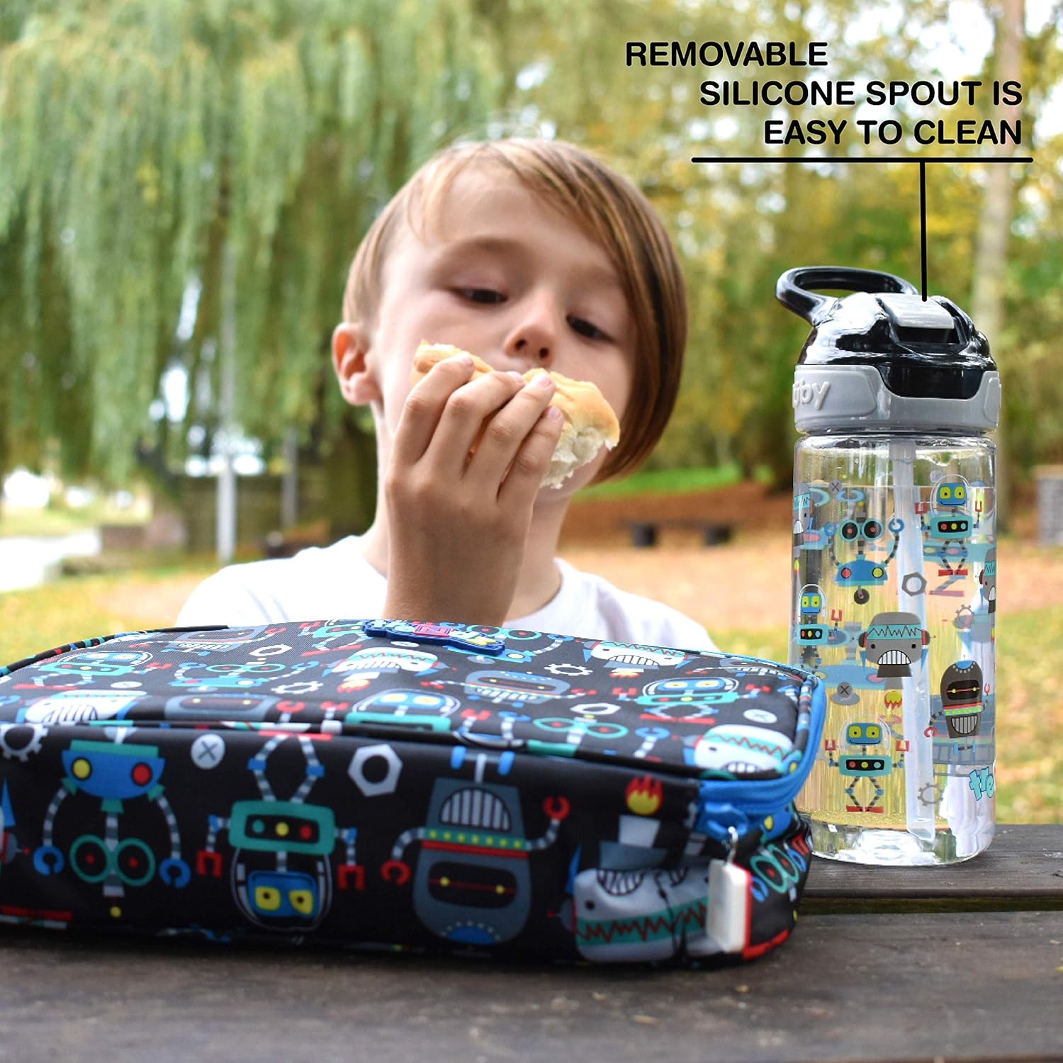 Nuby Trendz Grande Water Bottle 2025