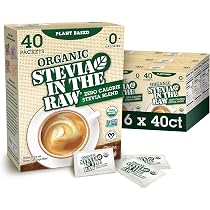 Amazon.com: Organic Stevia In The Raw, Plant Based Zero Calorie ...