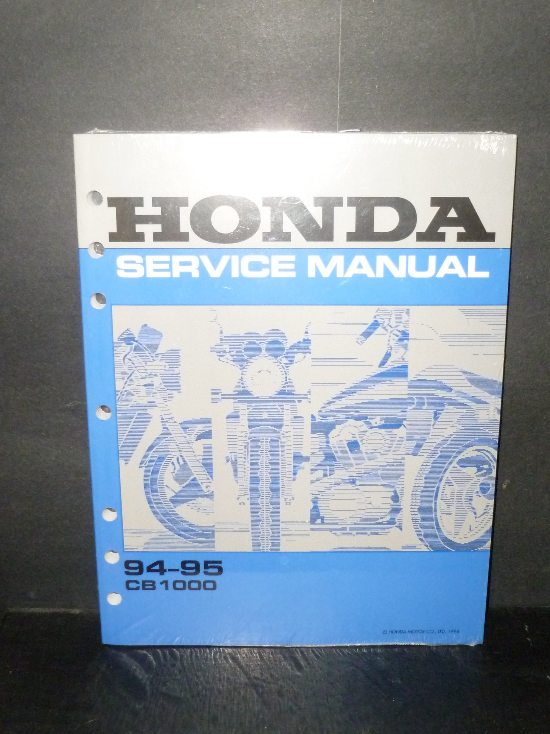 Honda Service Manual 94-95 Cb1000 Motorcycle Factory Issue Paperback – 1994