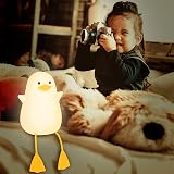 YuanDian Cute Duck Night Light BPA Free Silicone Tap Control 1200mAh Battery view 8