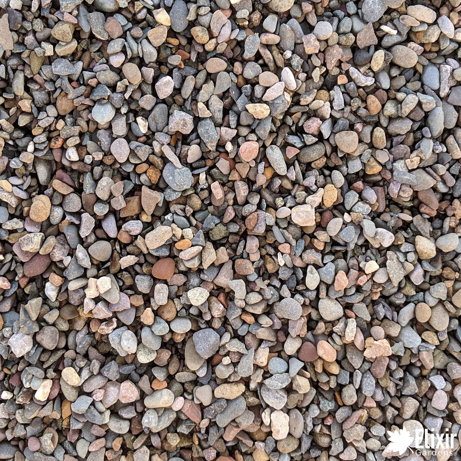 Elixir Gardens Decorative Coloured Stones Pea Gravel 10mm 20kg X 1