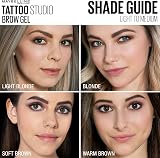 Maybelline TattooStudio Waterproof Eyebrow Gel Makeup Soft Brown 0.23 fl oz view 8
