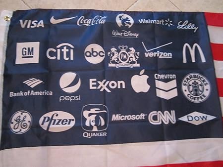 Amazon Com Corporate American Flag Protest Banner 5 X3