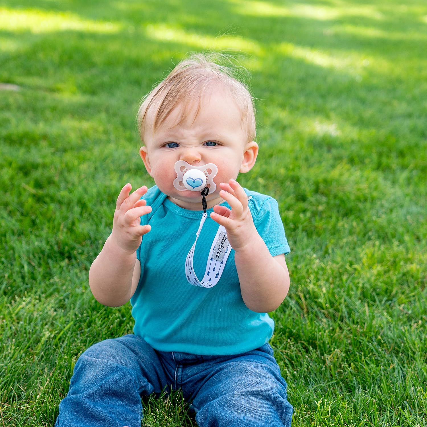 Pacifier Clip by Dodo Babies Pack of 4 + 2 Teether Toys, Premium Quality Modern Designs Universal Holder Leash for Boys and Girls, Teething Toy or Soothie, Baby Shower Gift Set : Baby
