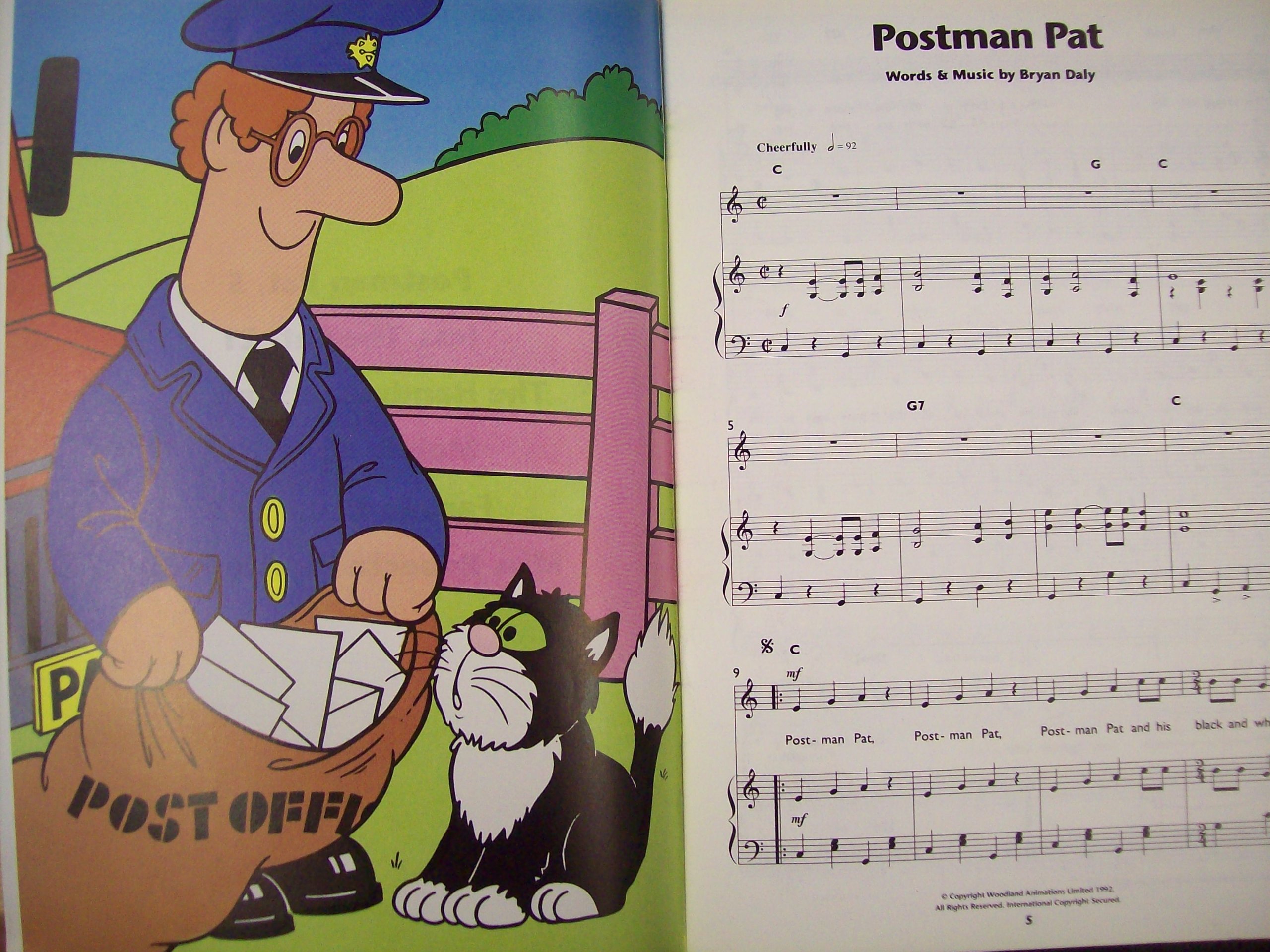 Postman Pat S Sing Along Songbook 9780711928893 Amazon Com Books