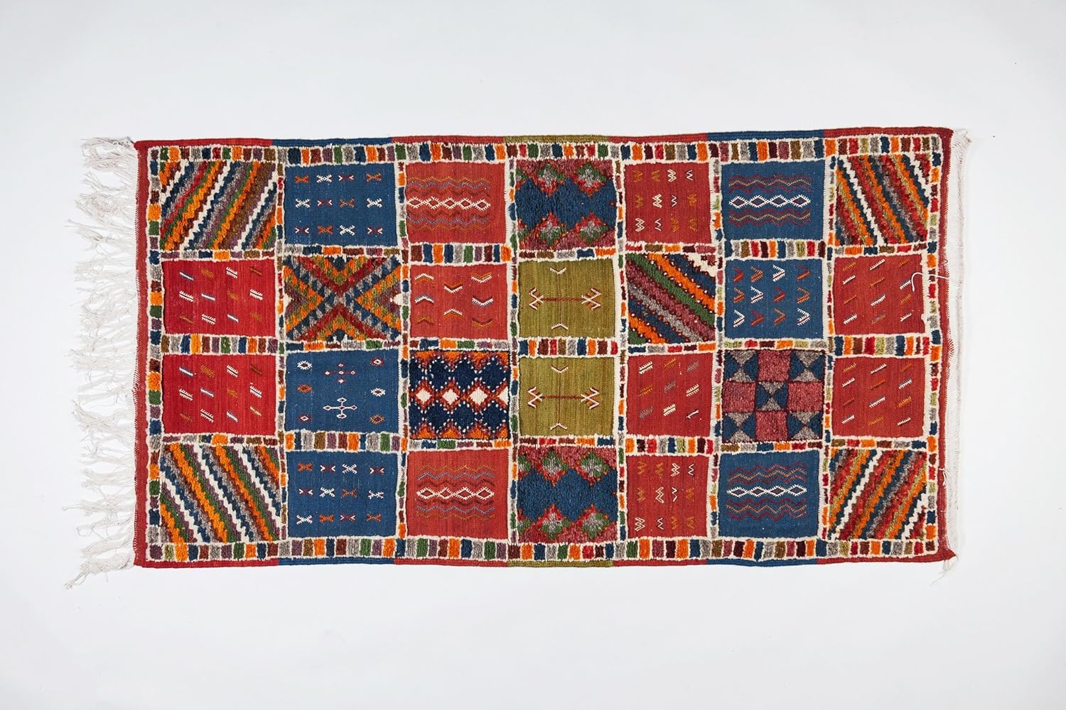 Berber Rug 6.83" FT x 3.58" FT Handmade