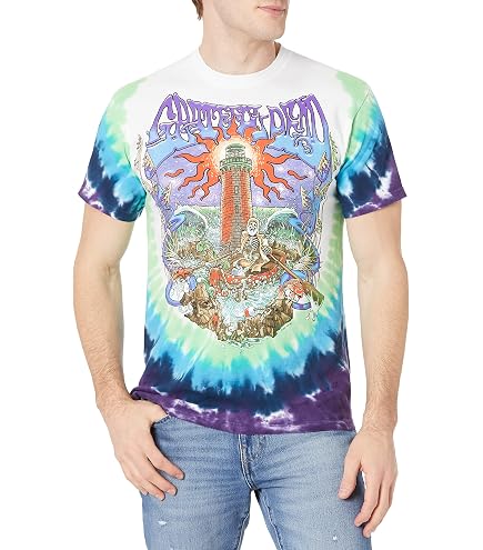 Liquid Blue Grateful Dead Lunar Dead Fall Tour 1989, Tie Dye