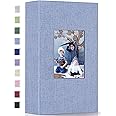 popotop Photo Album 4x6-300 Photos Linen Cover Photo Books with 300 Horizontal Pockets,Slip-in Picture Albums for Family Wedding Anniversary Baby Vacation Pictures