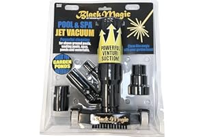 Poolmaster 28008 Black Magic Jet Spa and Swimming Pool Vacuum, Premier
