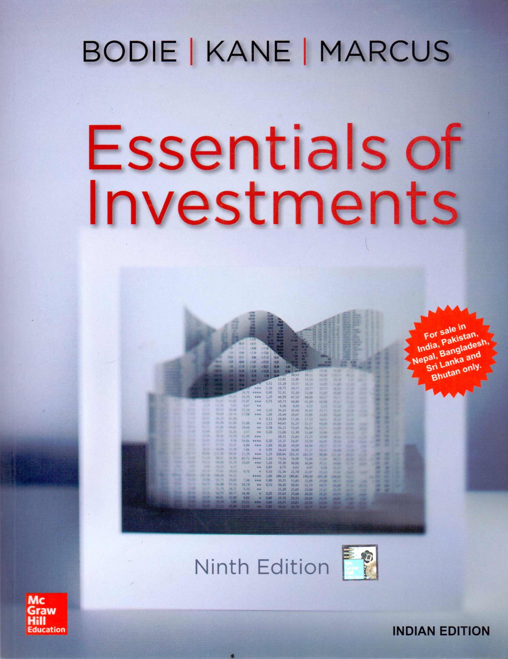 Essentials Of Investments: Alex Kane, Alan J. Marcus Zvi Bodie:  9789352605453: Books - Amazon.ca