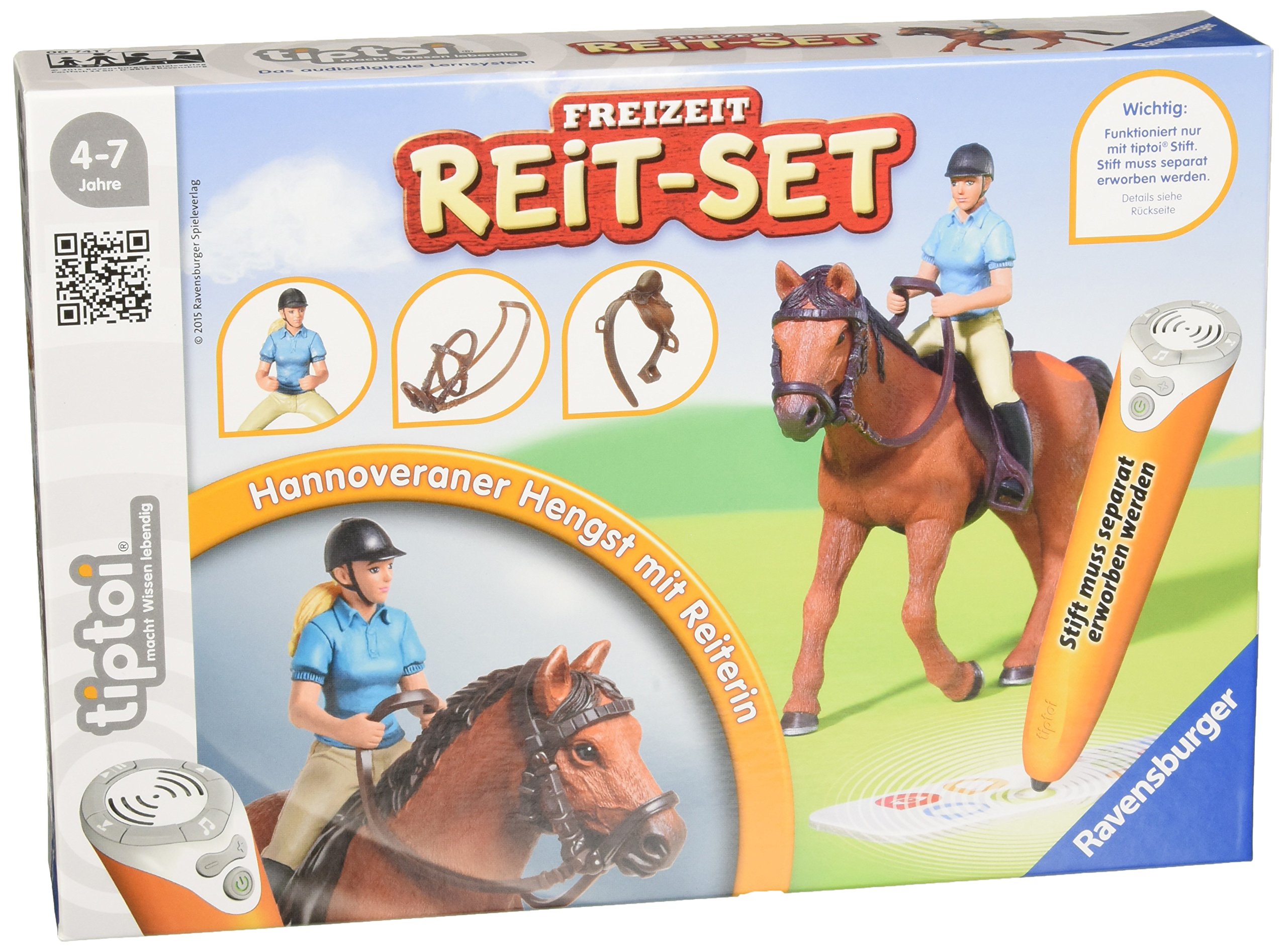 Ravensburger 00741 – Tiptoi Leisure Riding Set Game [German Language Version]