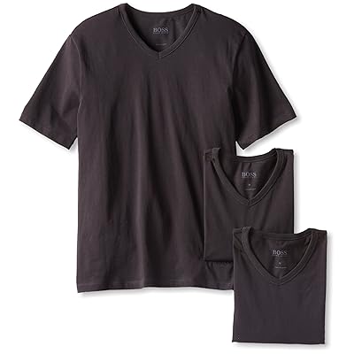 BOSS HUGO BOSS Men's 3-Pack Cotton V-Neck T-Shirt Jordan Ubuy