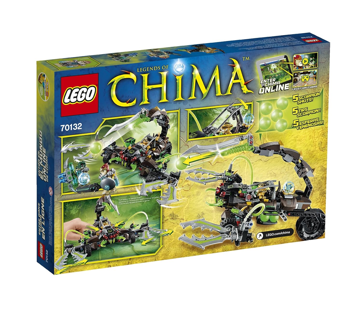 lego chima scorpion sets