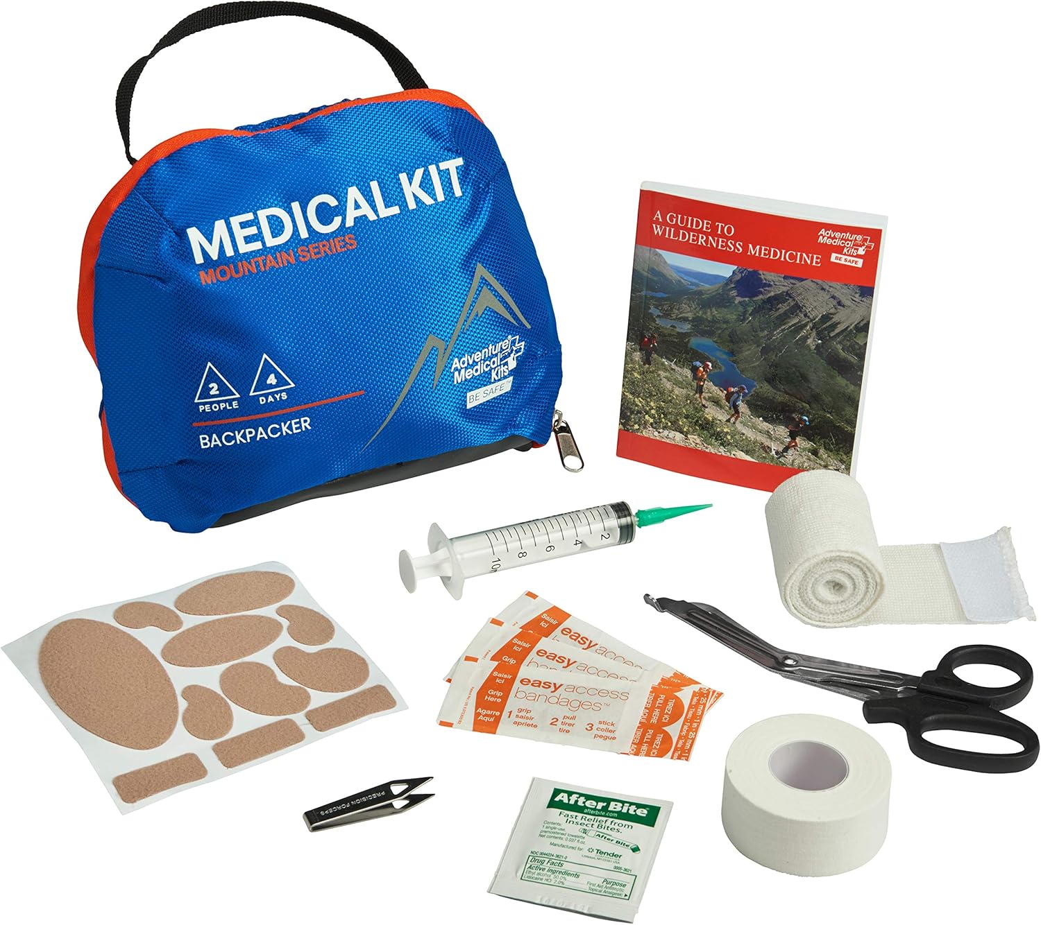Adventure Medical Kits Mountain Series, Backpacker Medical Kit - 96 Pieces: Sports & Outdoors
